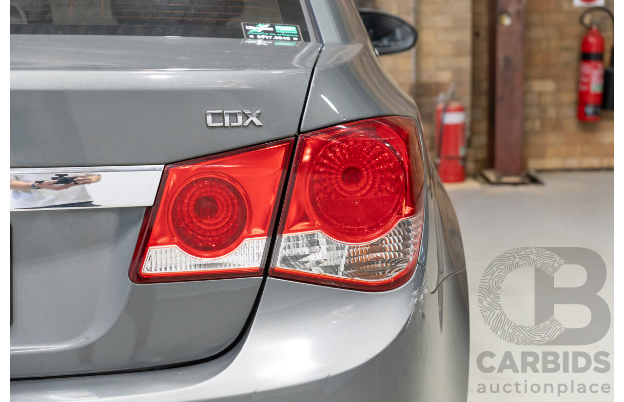09/2009 Holden Cruze CDX JG 4d Sedan Grey 1.8L