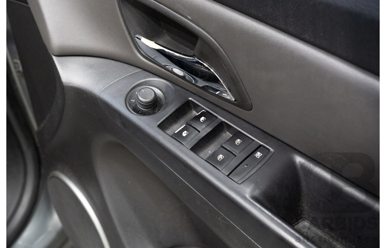 09/2009 Holden Cruze CDX JG 4d Sedan Grey 1.8L