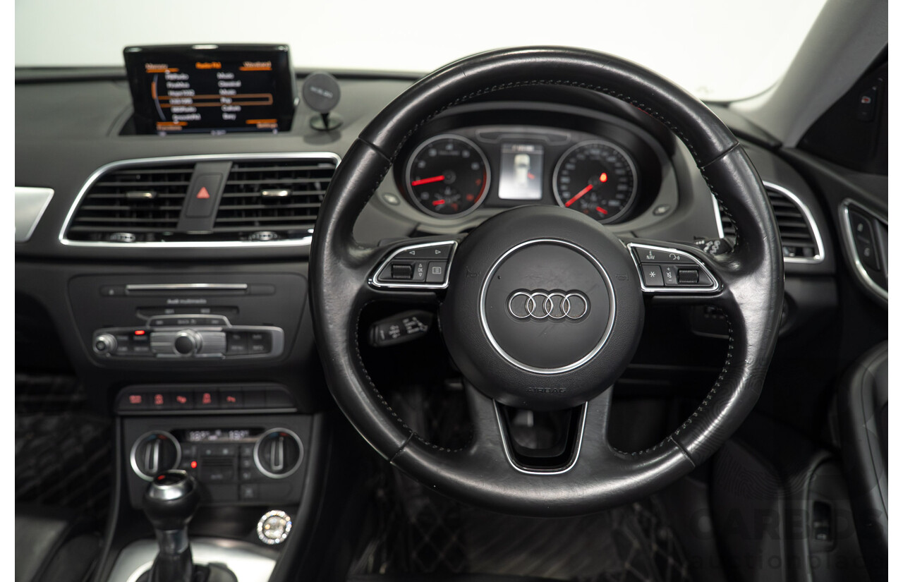 12/2016 Audi Q3 2.0 TFSI Sport Quattro (AWD) 8U MY17 4d Wagon Mythos Black Metallic Turbo 2.0L