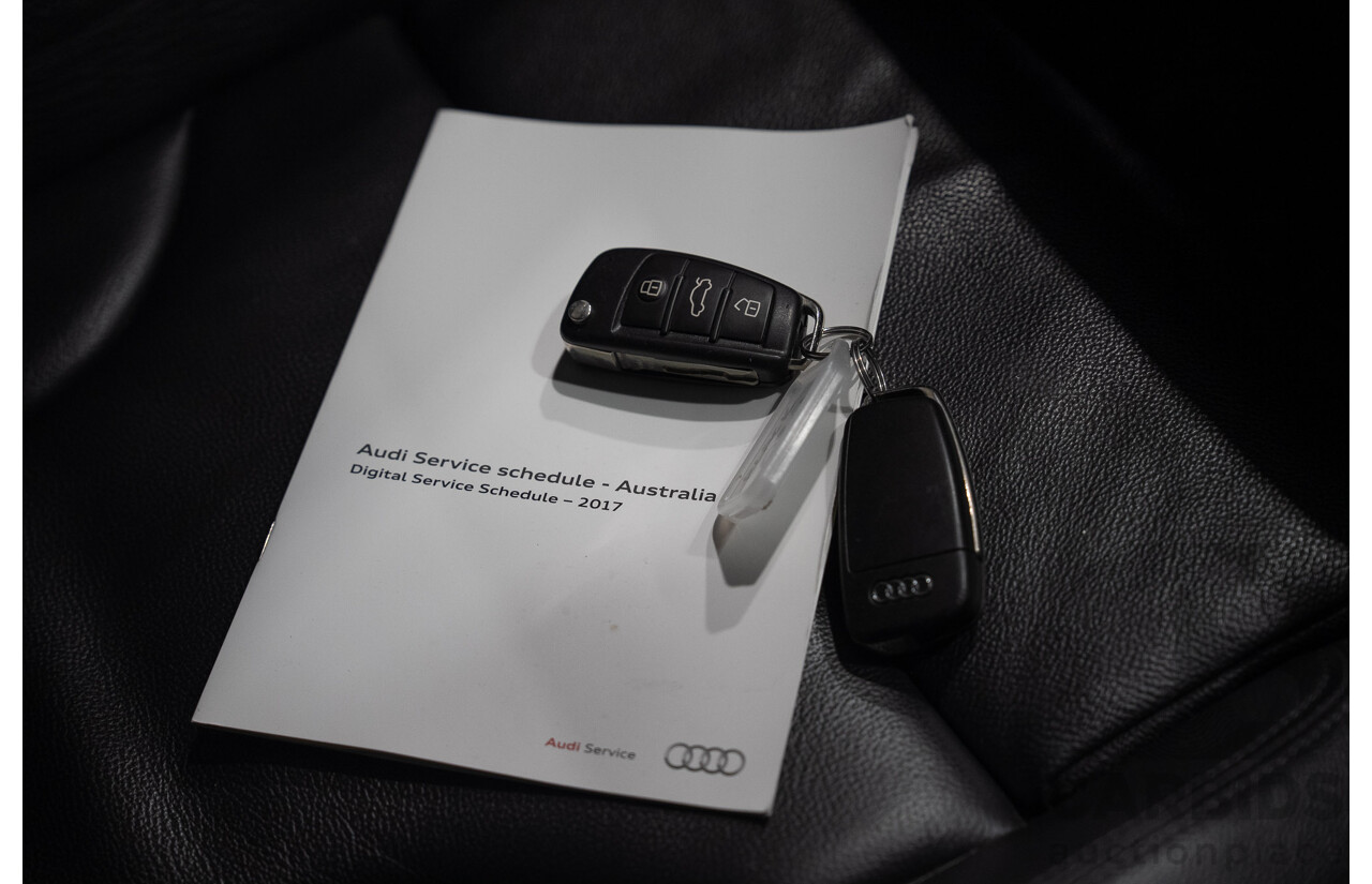 12/2016 Audi Q3 2.0 TFSI Sport Quattro (AWD) 8U MY17 4d Wagon Mythos Black Metallic Turbo 2.0L