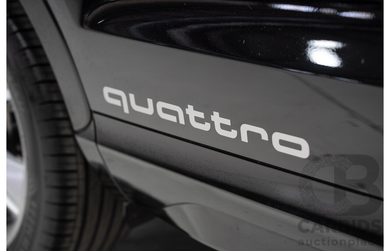 12/2016 Audi Q3 2.0 TFSI Sport Quattro (AWD) 8U MY17 4d Wagon Mythos Black Metallic Turbo 2.0L