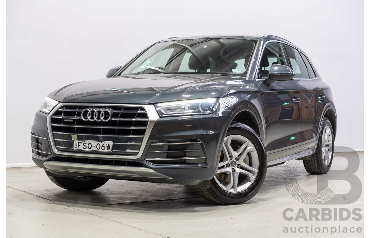 06/2017 Audi Q5 TDI Quattro Ultra (AWD) FY 4d Wagon Manhattan Grey Metallic Turbo Diesel 2.0L