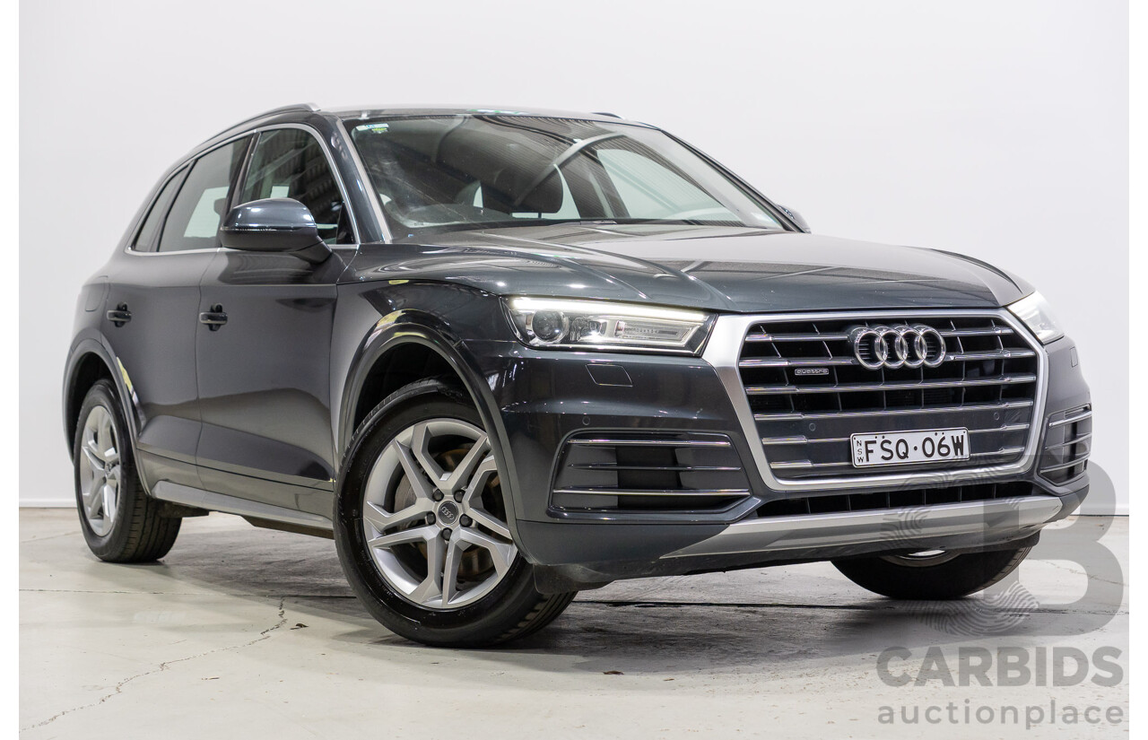06/2017 Audi Q5 TDI Quattro Ultra (AWD) FY 4d Wagon Manhattan Grey Metallic Turbo Diesel 2.0L