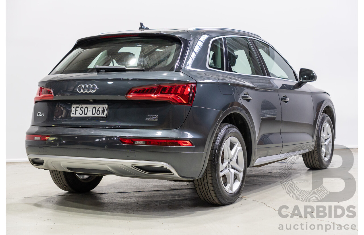 06/2017 Audi Q5 TDI Quattro Ultra (AWD) FY 4d Wagon Manhattan Grey Metallic Turbo Diesel 2.0L