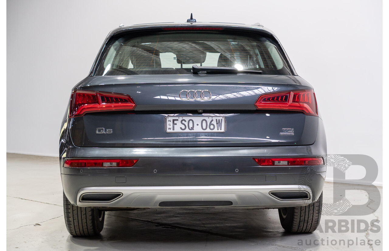 06/2017 Audi Q5 TDI Quattro Ultra (AWD) FY 4d Wagon Manhattan Grey Metallic Turbo Diesel 2.0L