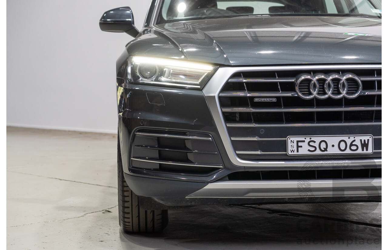 06/2017 Audi Q5 TDI Quattro Ultra (AWD) FY 4d Wagon Manhattan Grey Metallic Turbo Diesel 2.0L
