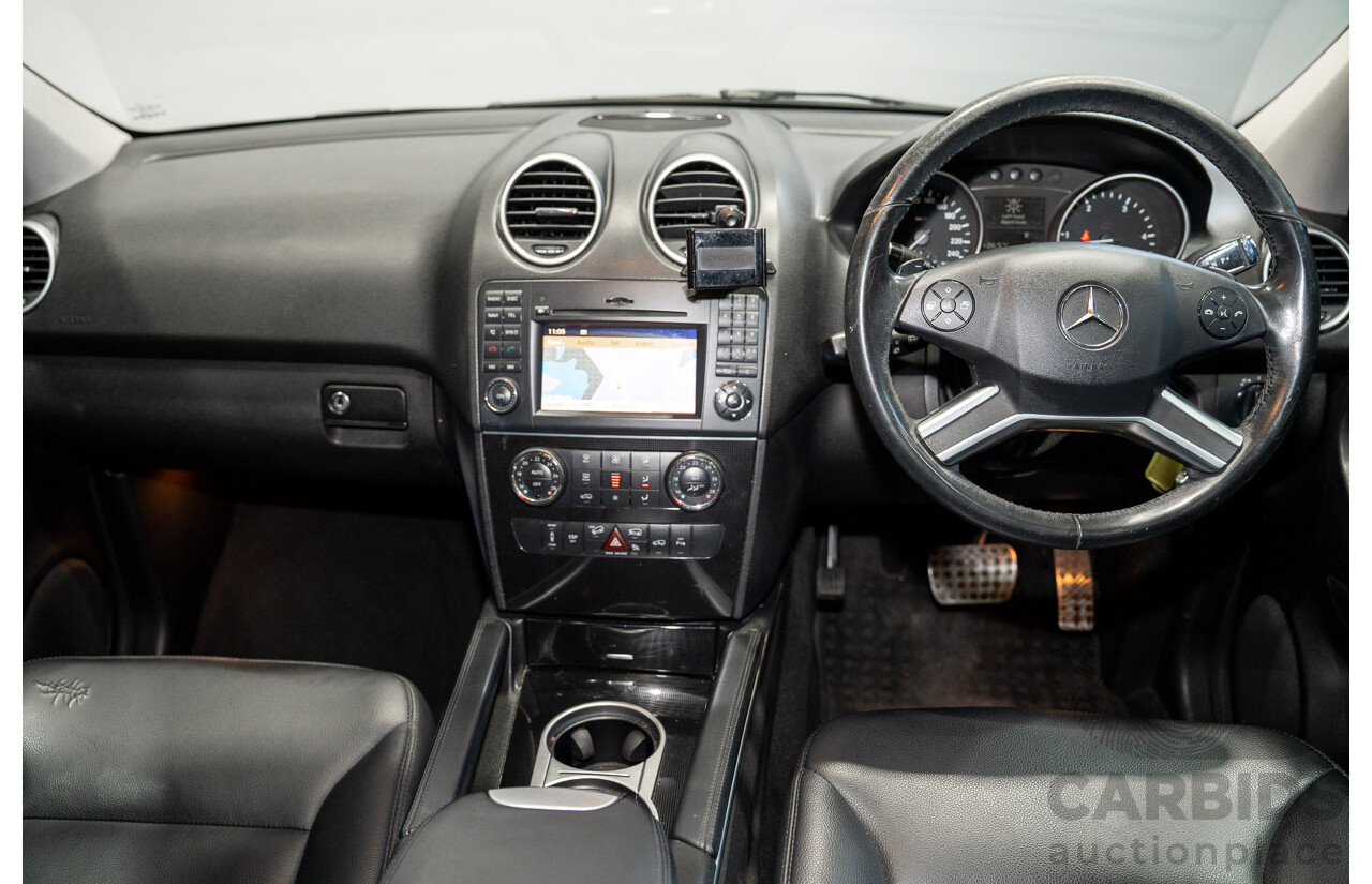 12/2009 Mercedes-Benz Ml 350CDI (4x4)  W164 09 Upgrade 4d Wagon Black 3.0L