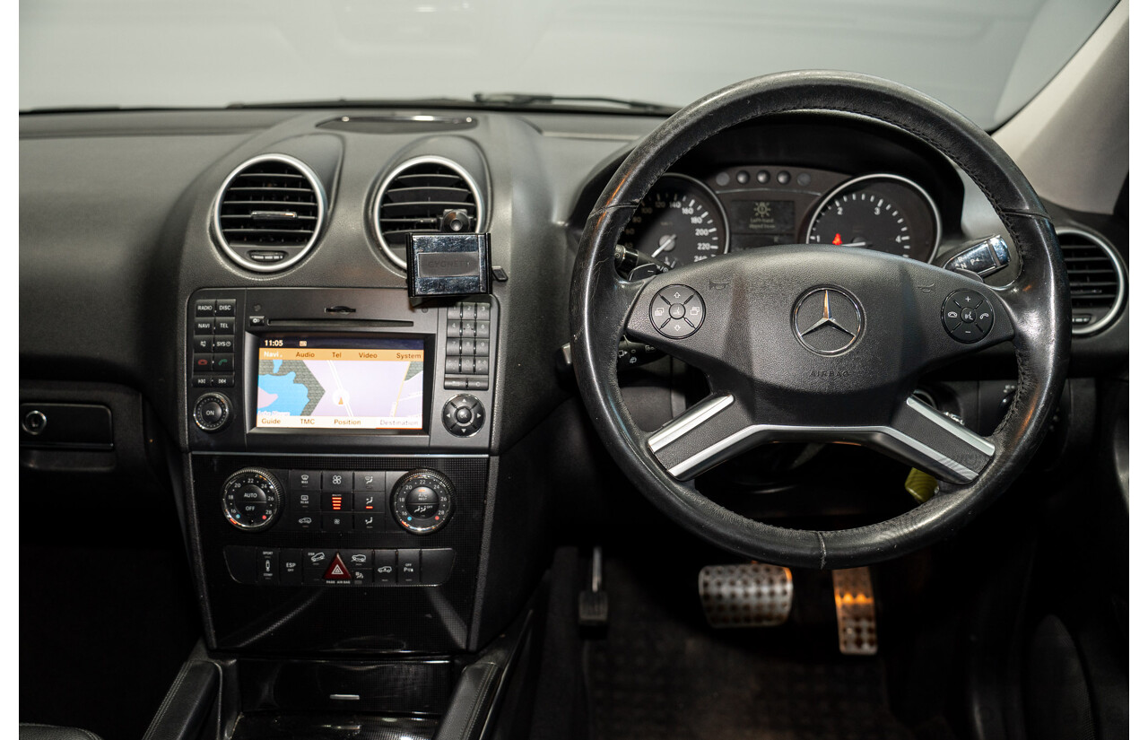 12/2009 Mercedes-Benz Ml 350CDI (4x4)  W164 09 Upgrade 4d Wagon Black 3.0L