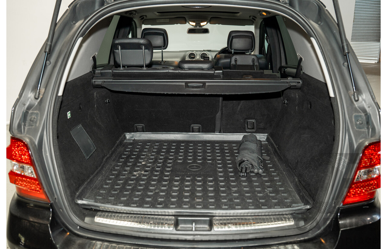 12/2009 Mercedes-Benz Ml 350CDI (4x4)  W164 09 Upgrade 4d Wagon Black 3.0L