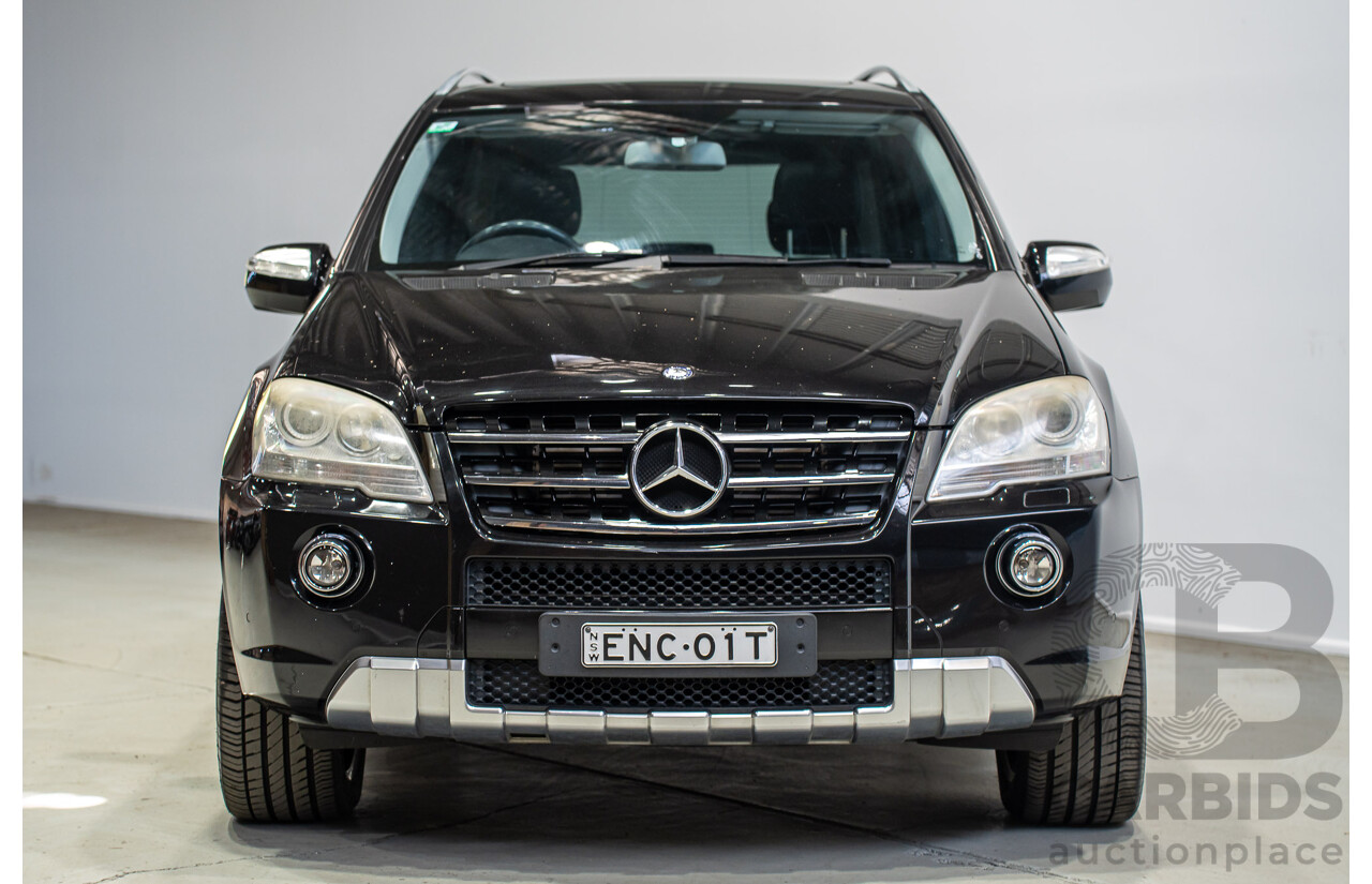 12/2009 Mercedes-Benz Ml 350CDI (4x4) W164 09 Upgrade 4d Wagon Black 3.0L