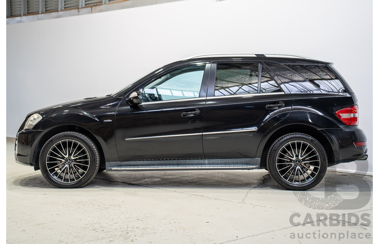 12/2009 Mercedes-Benz Ml 350CDI (4x4) W164 09 Upgrade 4d Wagon Black 3.0L