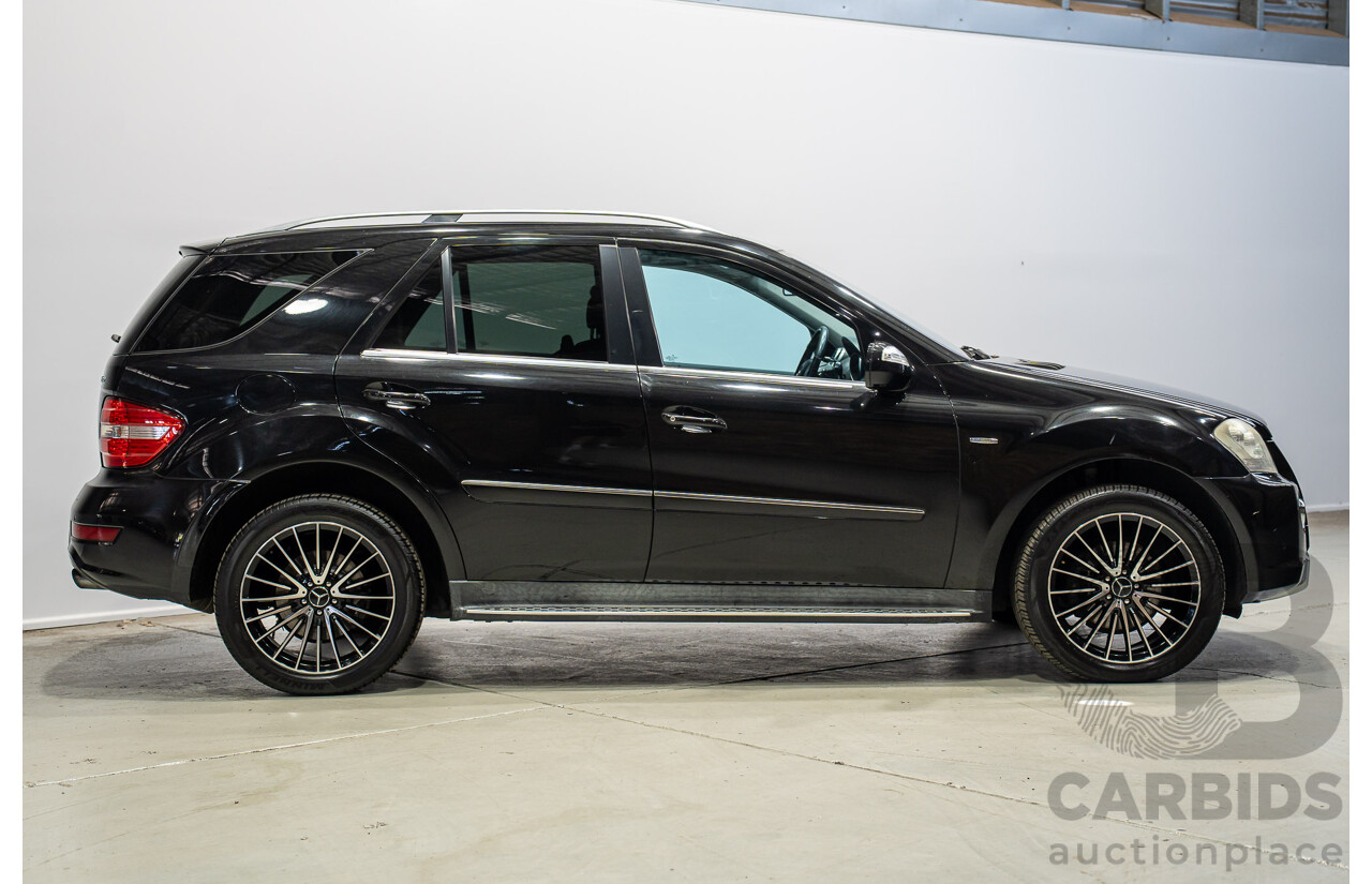 12/2009 Mercedes-Benz Ml 350CDI (4x4) W164 09 Upgrade 4d Wagon Black 3.0L