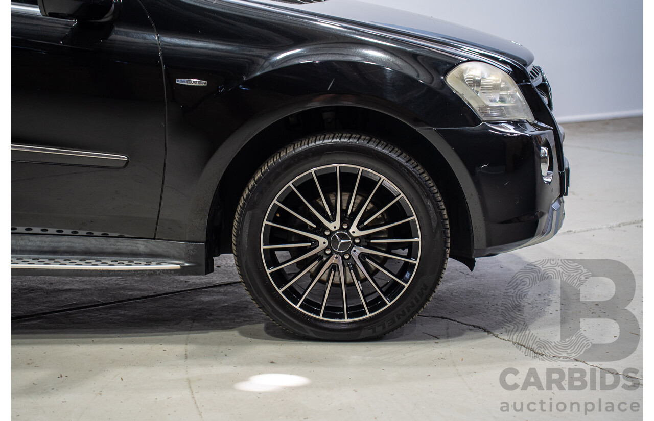 12/2009 Mercedes-Benz Ml 350CDI (4x4)  W164 09 Upgrade 4d Wagon Black 3.0L