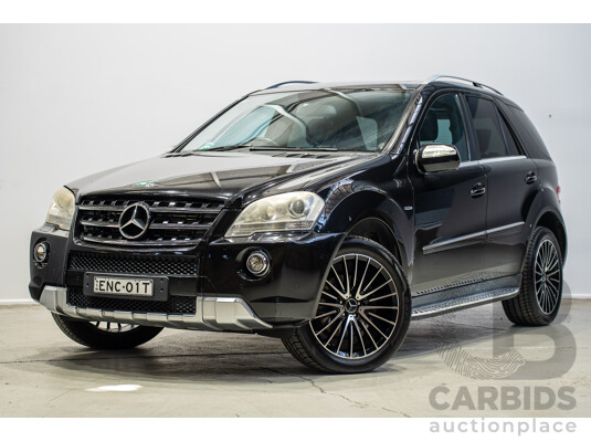 12/2009 Mercedes-Benz Ml 350CDI (4x4) W164 09 Upgrade 4d Wagon Black 3.0L