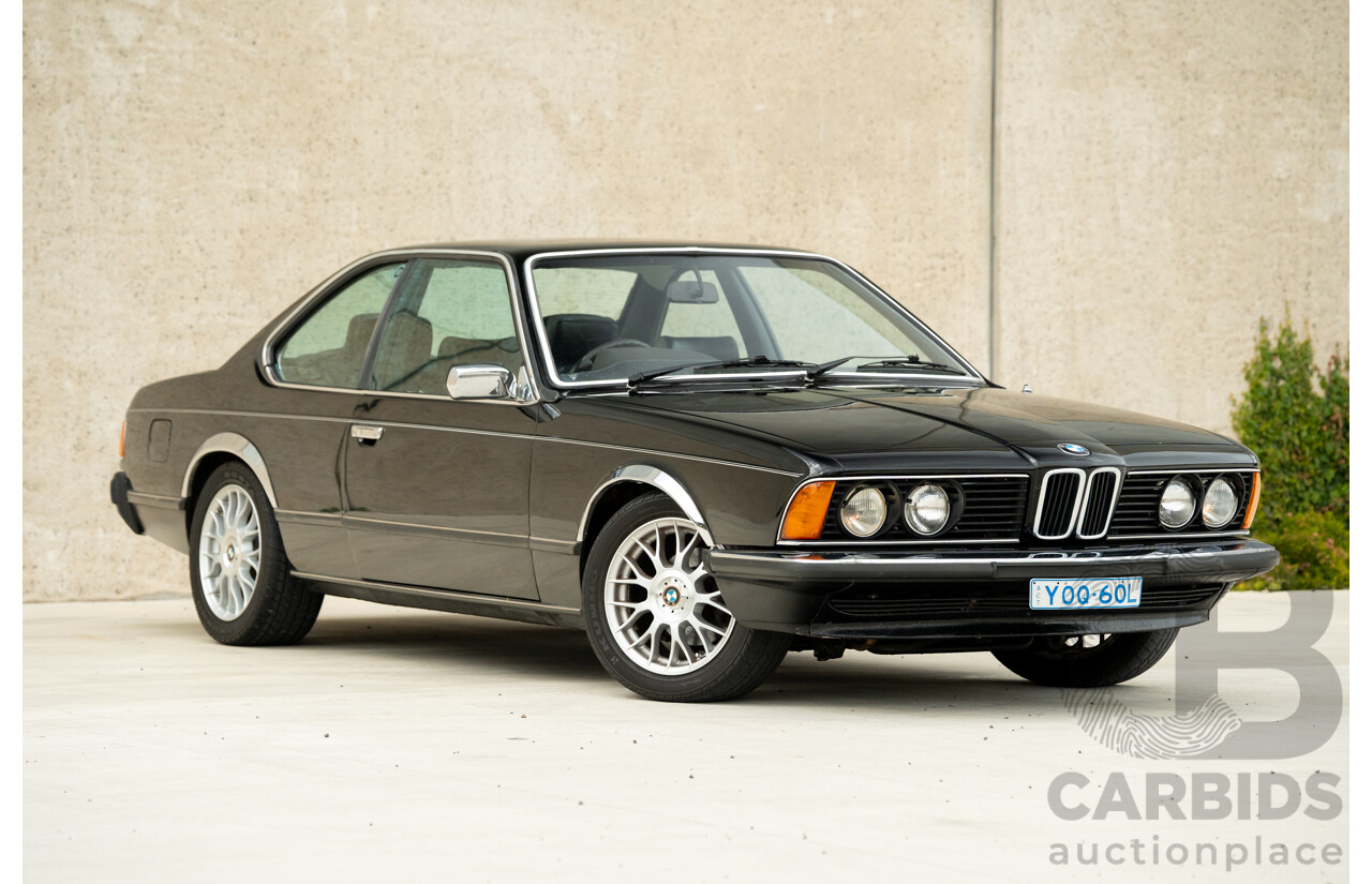 1/1977 BMW 633CSi E24 2d Coupe Schwarz Black 3.2L - Import