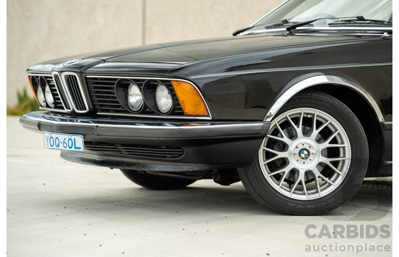 1/1977 BMW 633CSi E24 2d Coupe Schwarz Black 3.2L - Import