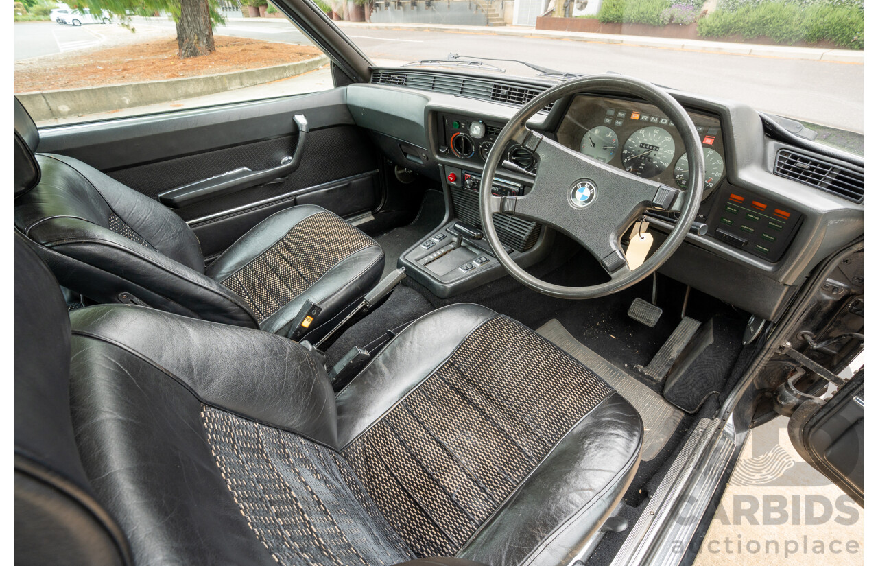 1/1977 BMW 633CSi E24 2d Coupe Schwarz Black 3.2L - Import
