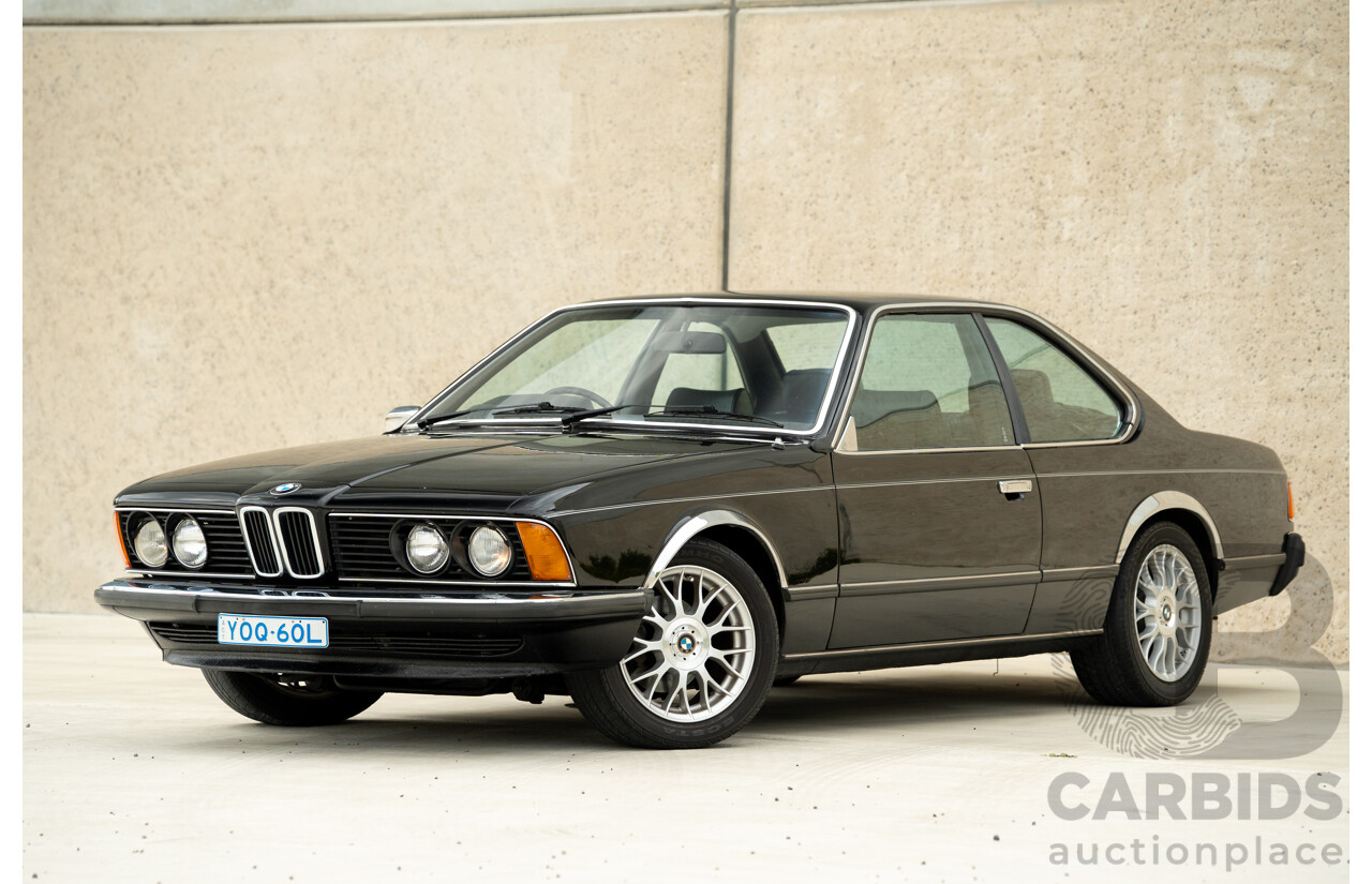 1/1977 BMW 633CSi E24 2d Coupe Schwarz Black 3.2L - Import