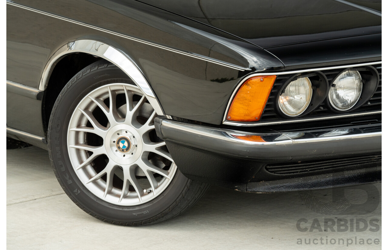 1/1977 BMW 633CSi E24 2d Coupe Schwarz Black 3.2L - Import
