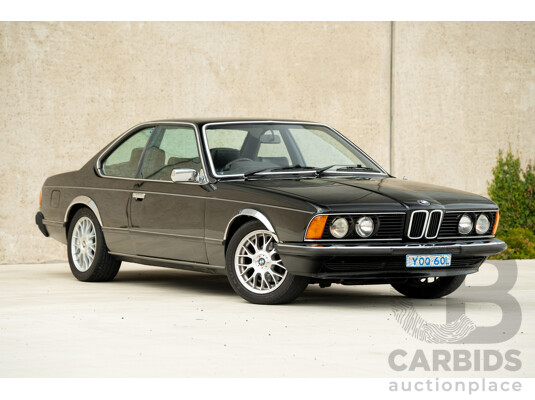 1/1977 BMW 633CSi E24 2d Coupe Schwarz Black 3.2L - Import