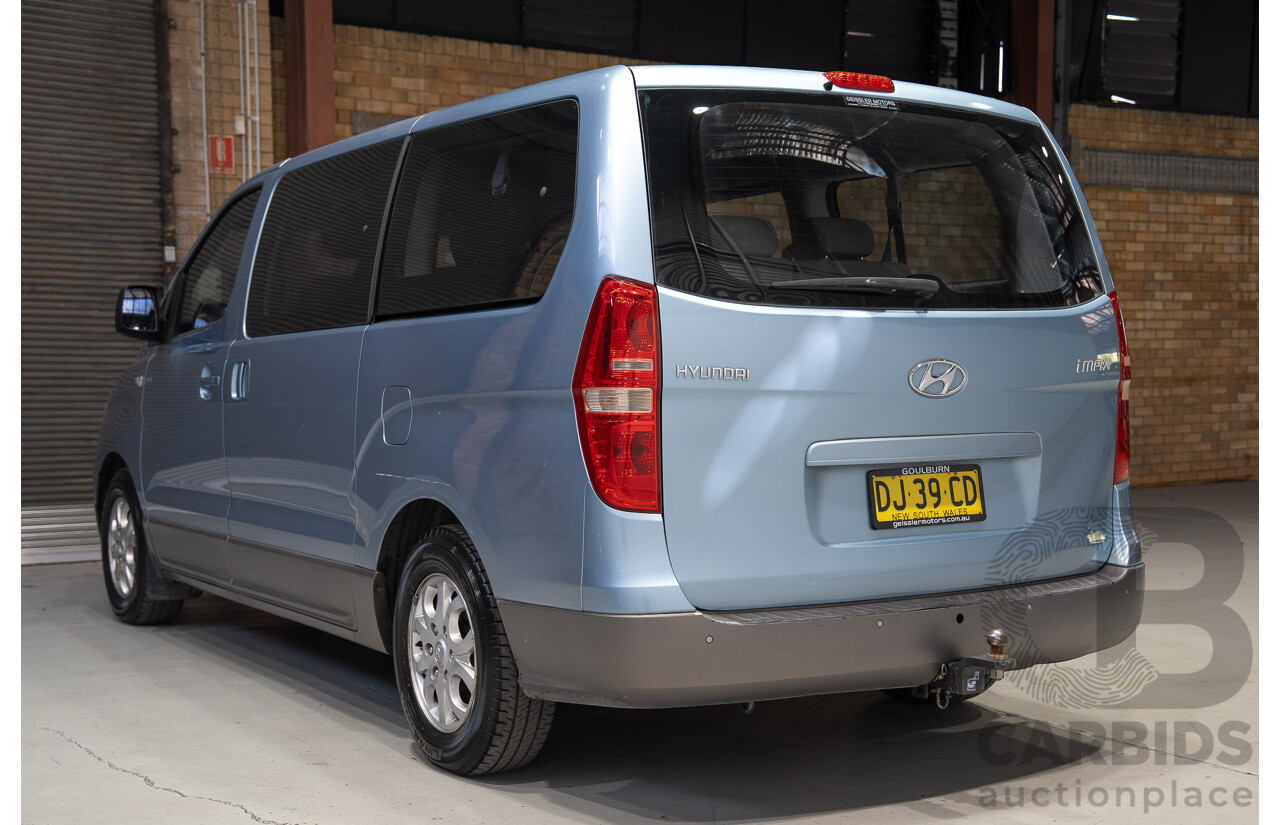 03/2011 Hyundai Imax (RWD) TQ MY11 4d Wagon Blue 2.5L