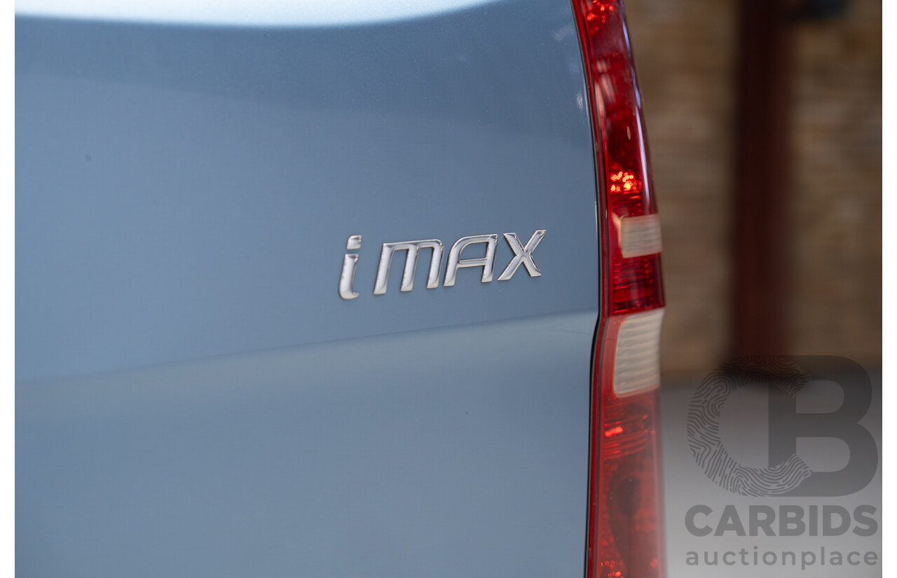 03/2011 Hyundai Imax (RWD) TQ MY11 4d Wagon Blue 2.5L
