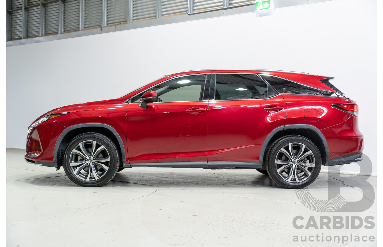 04/2021 Lexus RX350L Luxury (AWD) GGL26R MY21 4d Wagon Matador Red V6 3.5L - 7 Seater