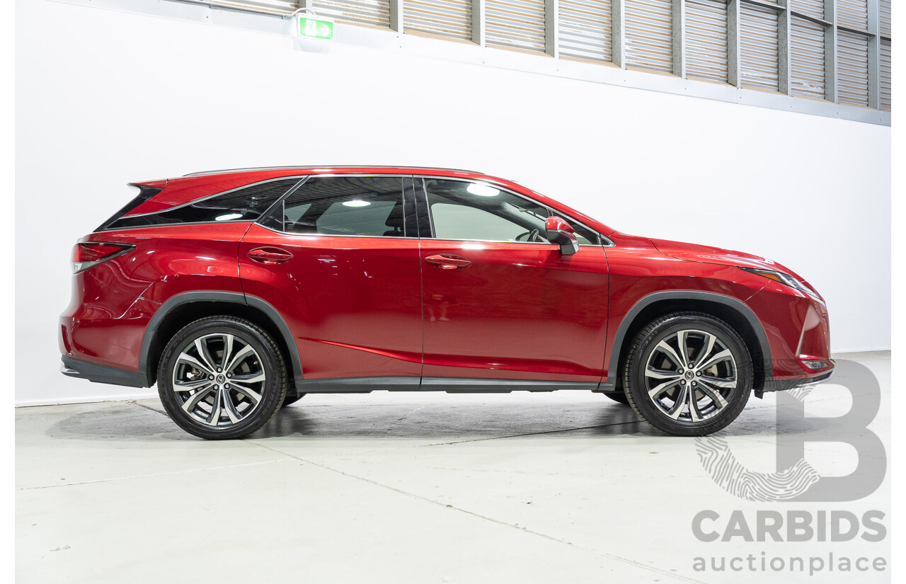 04/2021 Lexus RX350L Luxury (AWD) GGL26R MY21 4d Wagon Matador Red V6 3.5L - 7 Seater