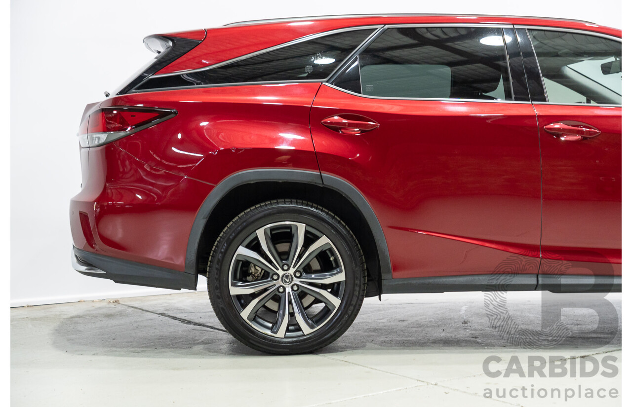 04/2021 Lexus RX350L Luxury (AWD) GGL26R MY21 4d Wagon Matador Red V6 3.5L - 7 Seater