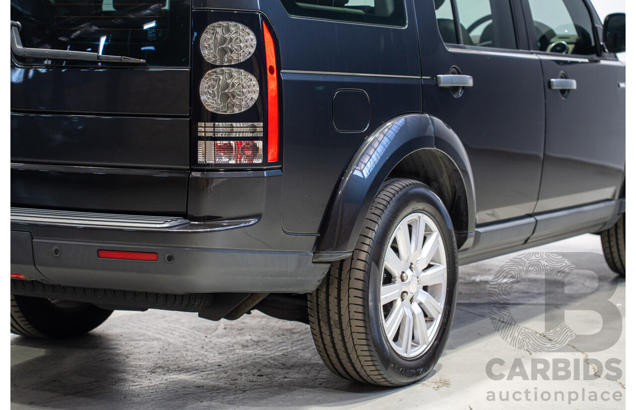 06/2014 Land Rover Discovery 3.0 TDV6 (4x4) MY14 4d Wagon Grey 3.0L