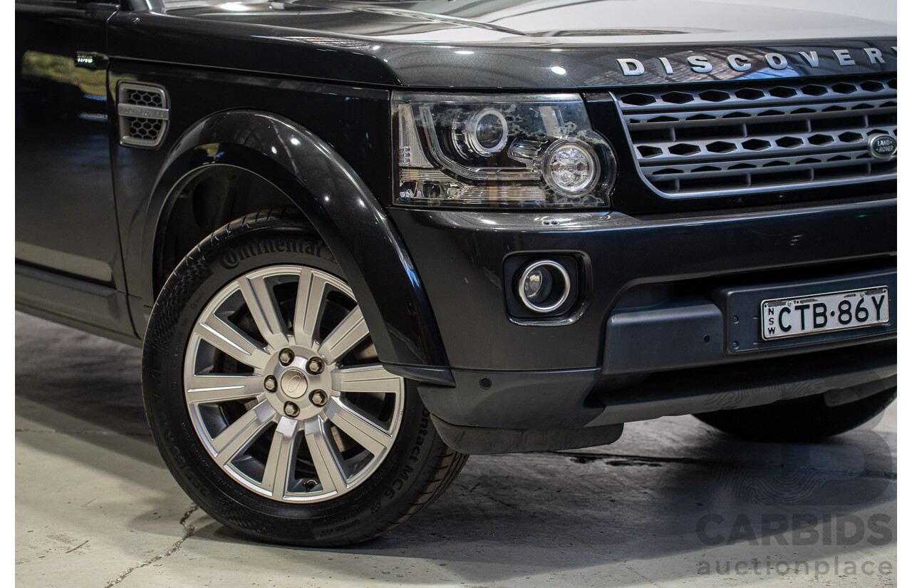 06/2014 Land Rover Discovery 3.0 TDV6 (4x4) MY14 4d Wagon Grey 3.0L