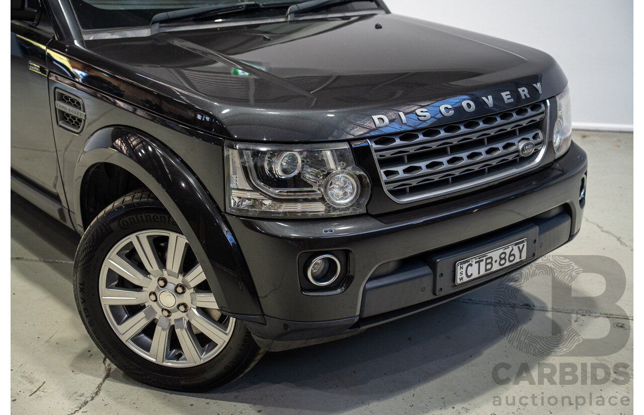 06/2014 Land Rover Discovery 3.0 TDV6 (4x4) MY14 4d Wagon Grey 3.0L