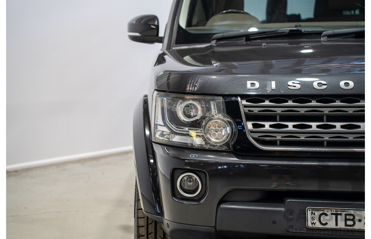 06/2014 Land Rover Discovery 3.0 TDV6 (4x4) MY14 4d Wagon Grey 3.0L