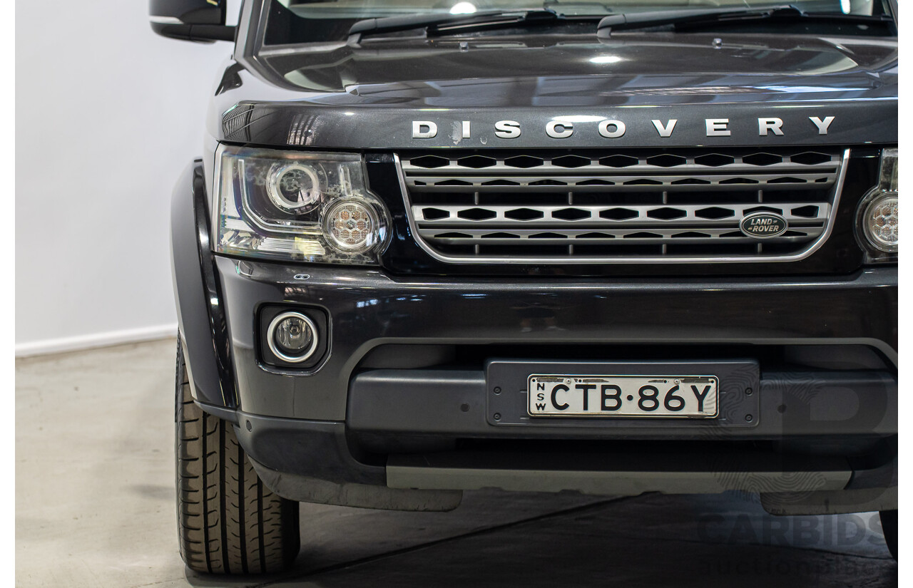 06/2014 Land Rover Discovery 3.0 TDV6 (4x4) MY14 4d Wagon Grey 3.0L
