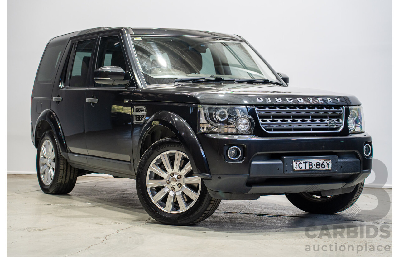 06/2014 Land Rover Discovery 3.0 TDV6 (4x4) MY14 4d Wagon Grey 3.0L