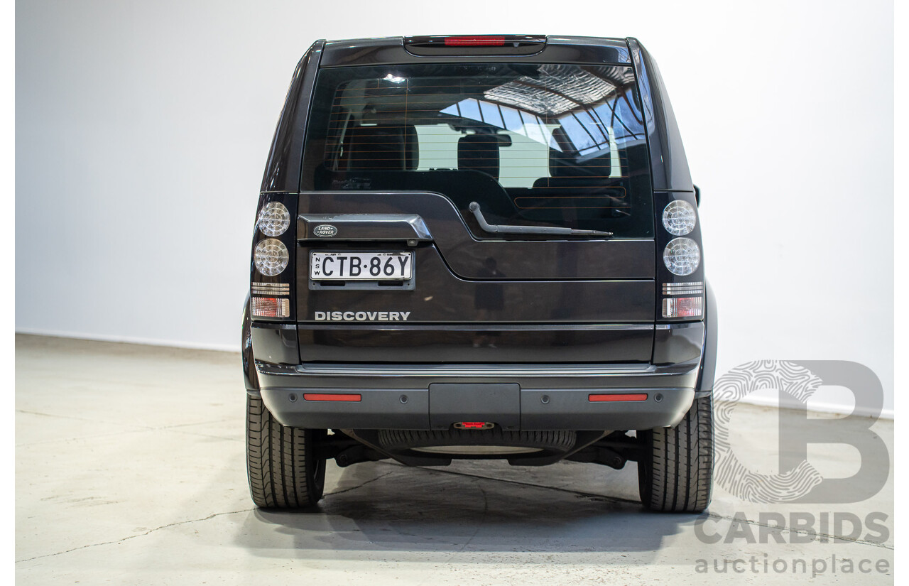 06/2014 Land Rover Discovery 3.0 TDV6 (4x4) MY14 4d Wagon Grey 3.0L