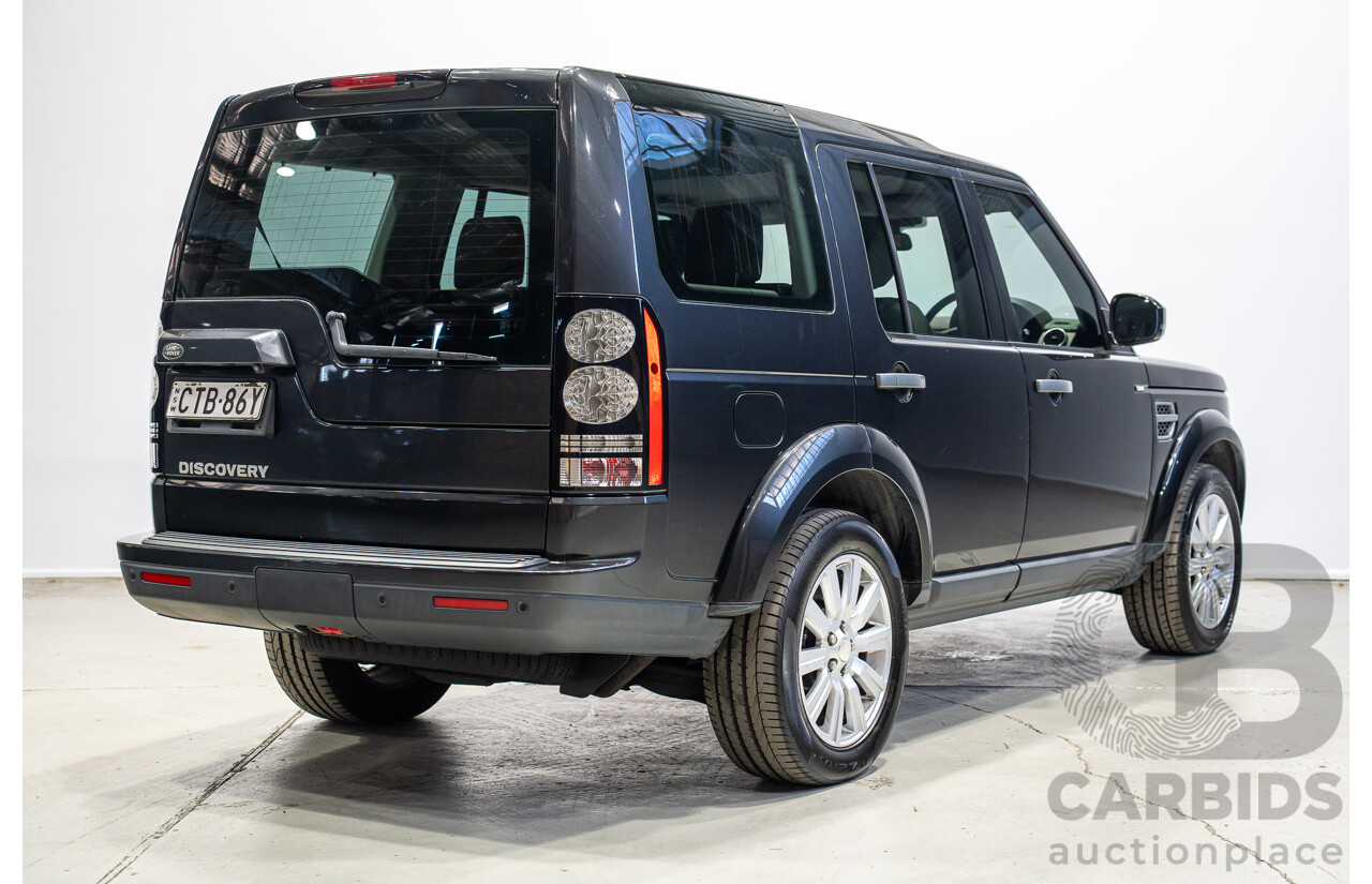 06/2014 Land Rover Discovery 3.0 TDV6 (4x4) MY14 4d Wagon Grey 3.0L