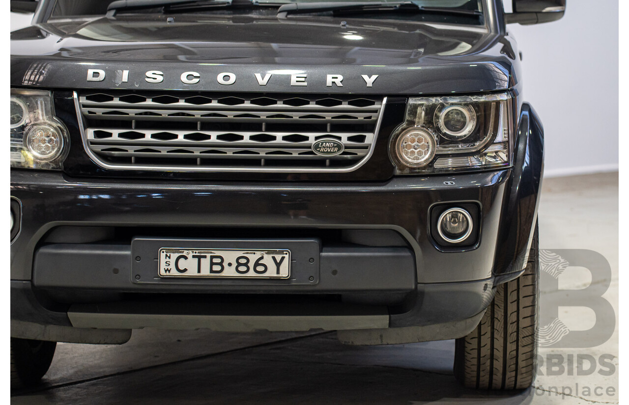 06/2014 Land Rover Discovery 3.0 TDV6 (4x4) MY14 4d Wagon Grey 3.0L
