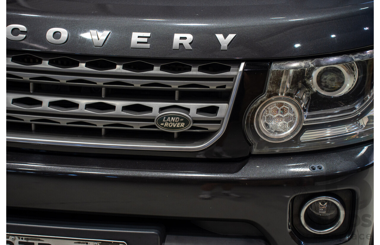 06/2014 Land Rover Discovery 3.0 TDV6 (4x4) MY14 4d Wagon Grey 3.0L