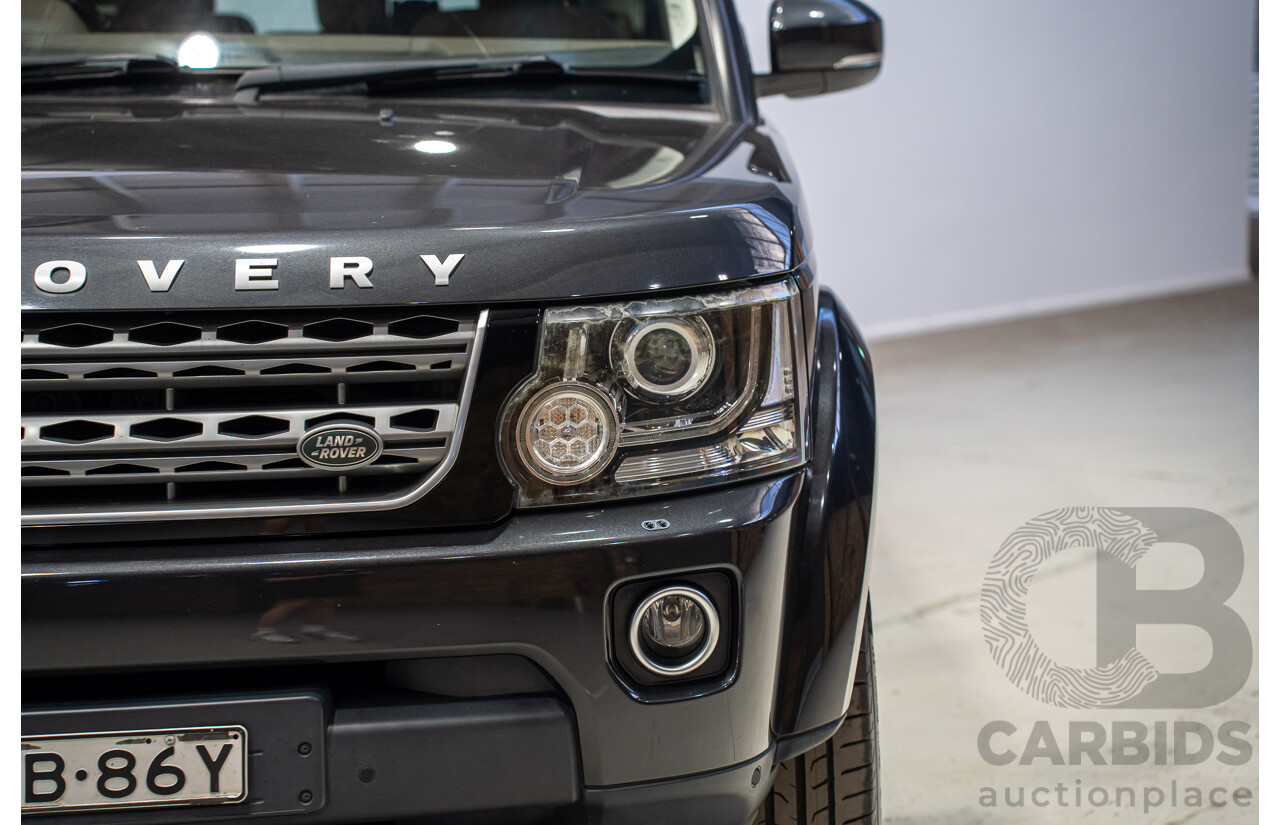 06/2014 Land Rover Discovery 3.0 TDV6 (4x4) MY14 4d Wagon Grey 3.0L