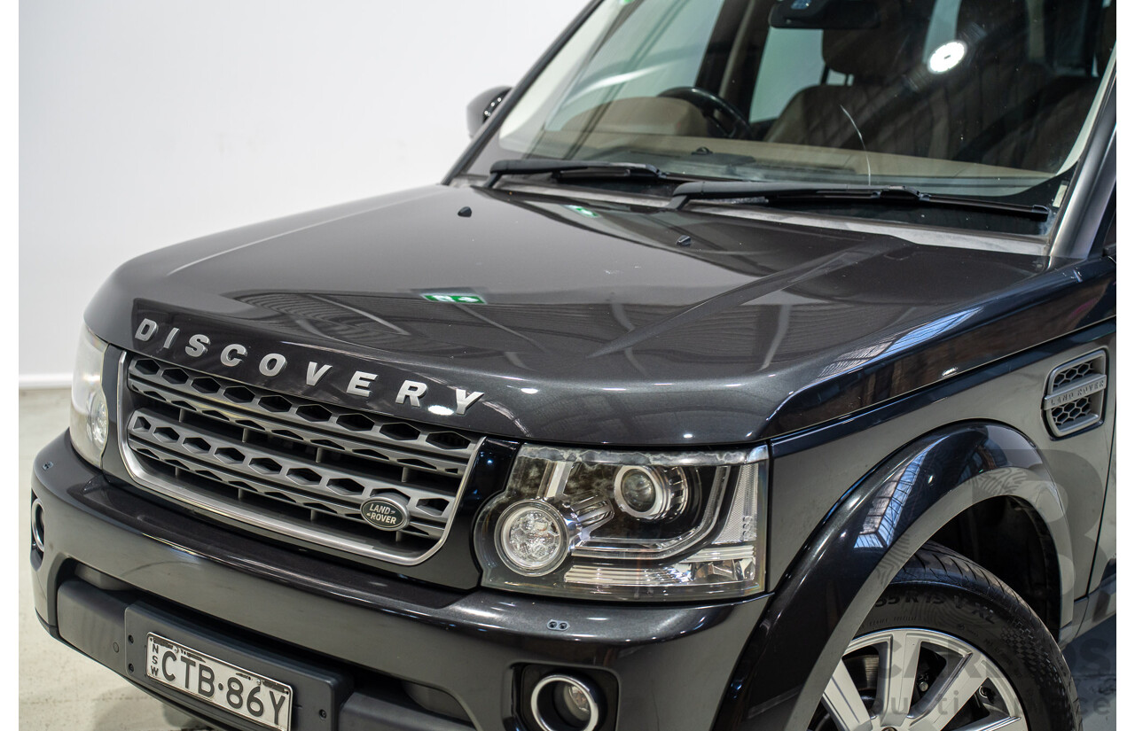 06/2014 Land Rover Discovery 3.0 TDV6 (4x4) MY14 4d Wagon Grey 3.0L