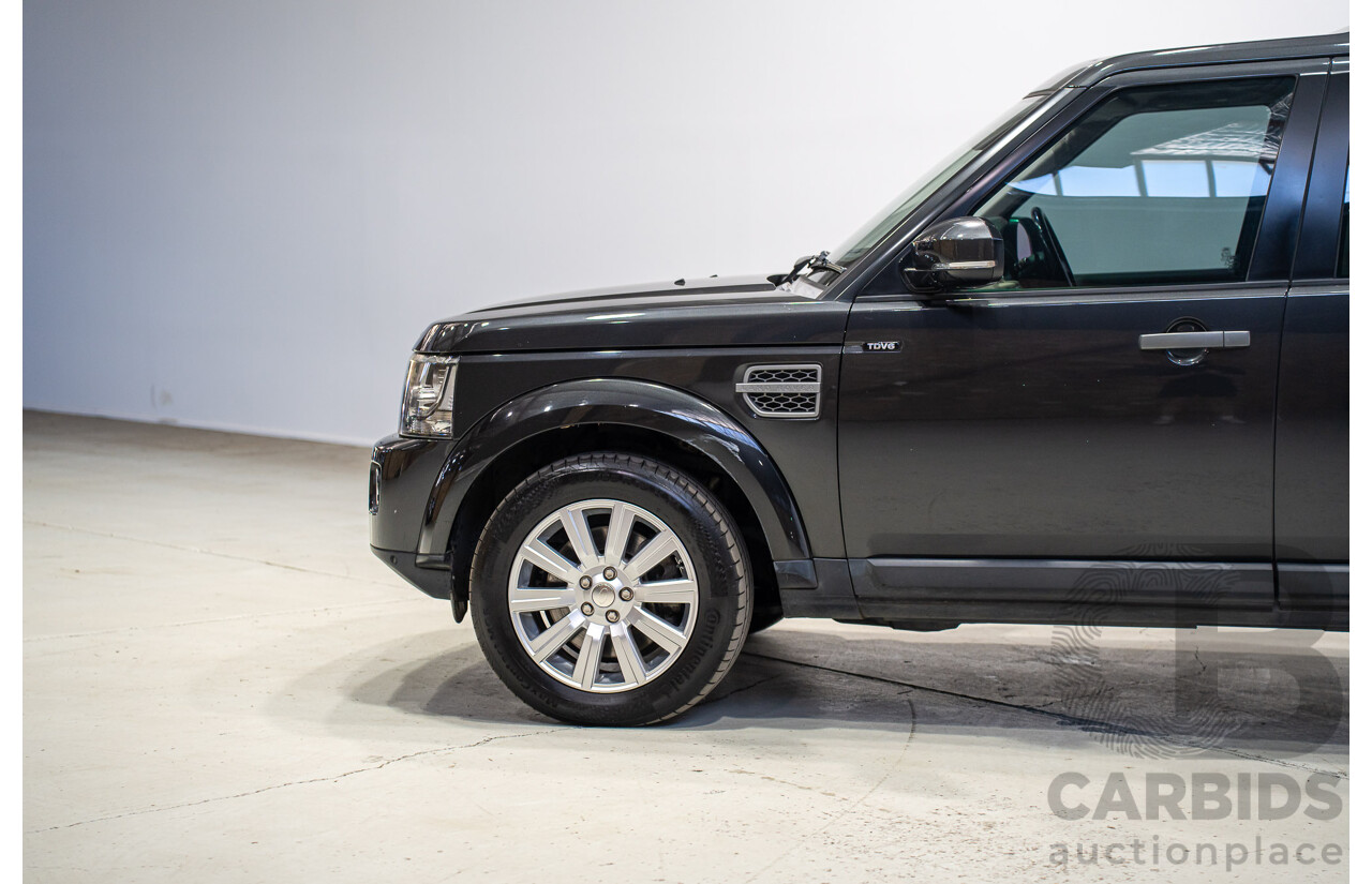 06/2014 Land Rover Discovery 3.0 TDV6 (4x4) MY14 4d Wagon Grey 3.0L