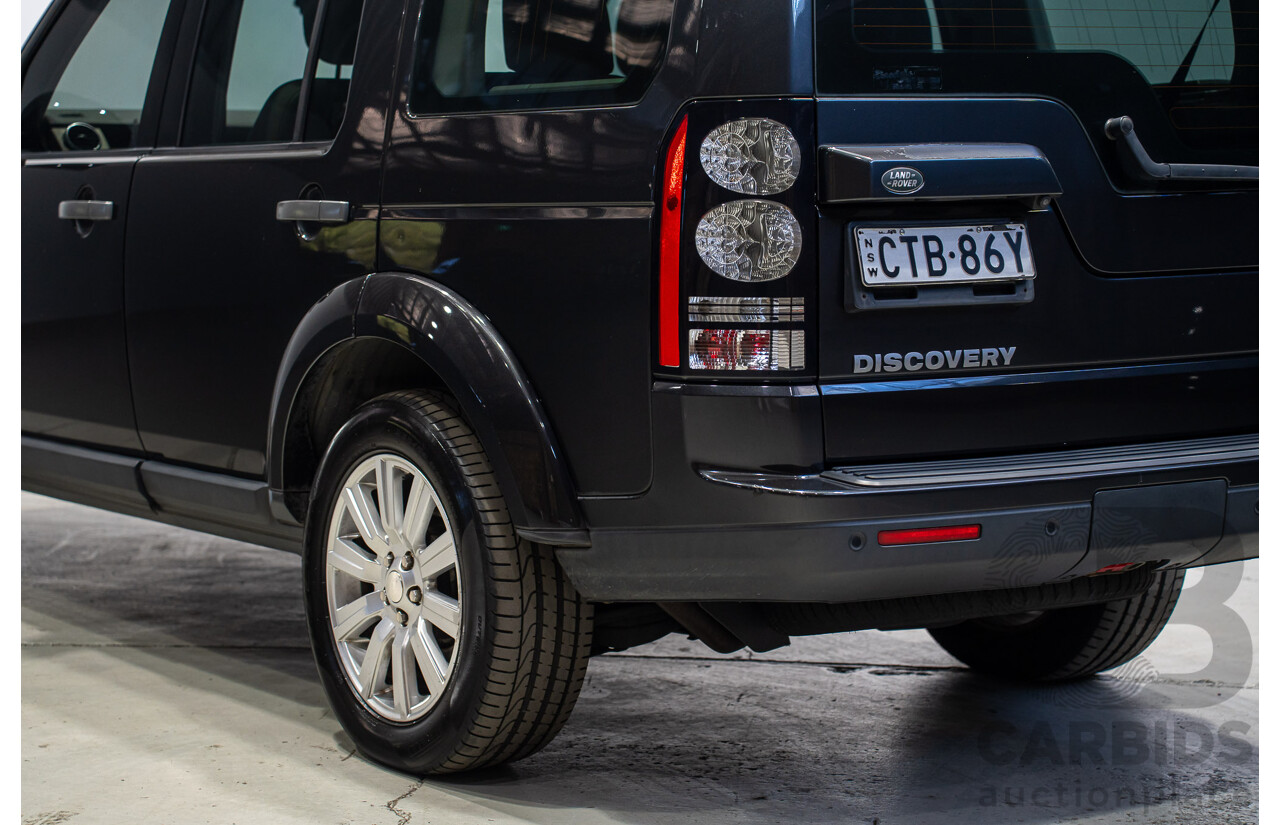 06/2014 Land Rover Discovery 3.0 TDV6 (4x4) MY14 4d Wagon Grey 3.0L