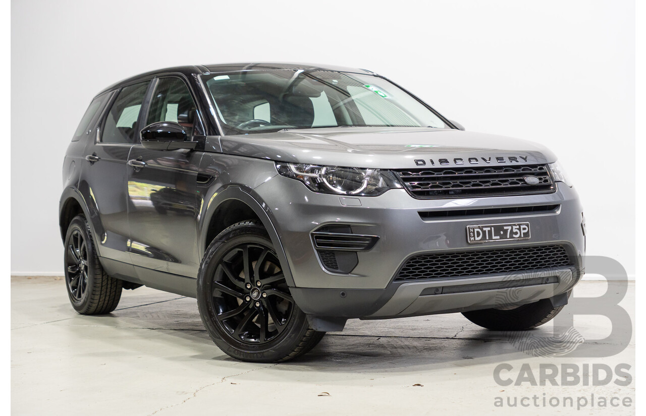 11/2017 Land Rover Discovery Sport TD4 SE (AWD) LC MY18 4d Wagon Corris Grey Metallic Turbo Diesel 2.0L - 7 Seater