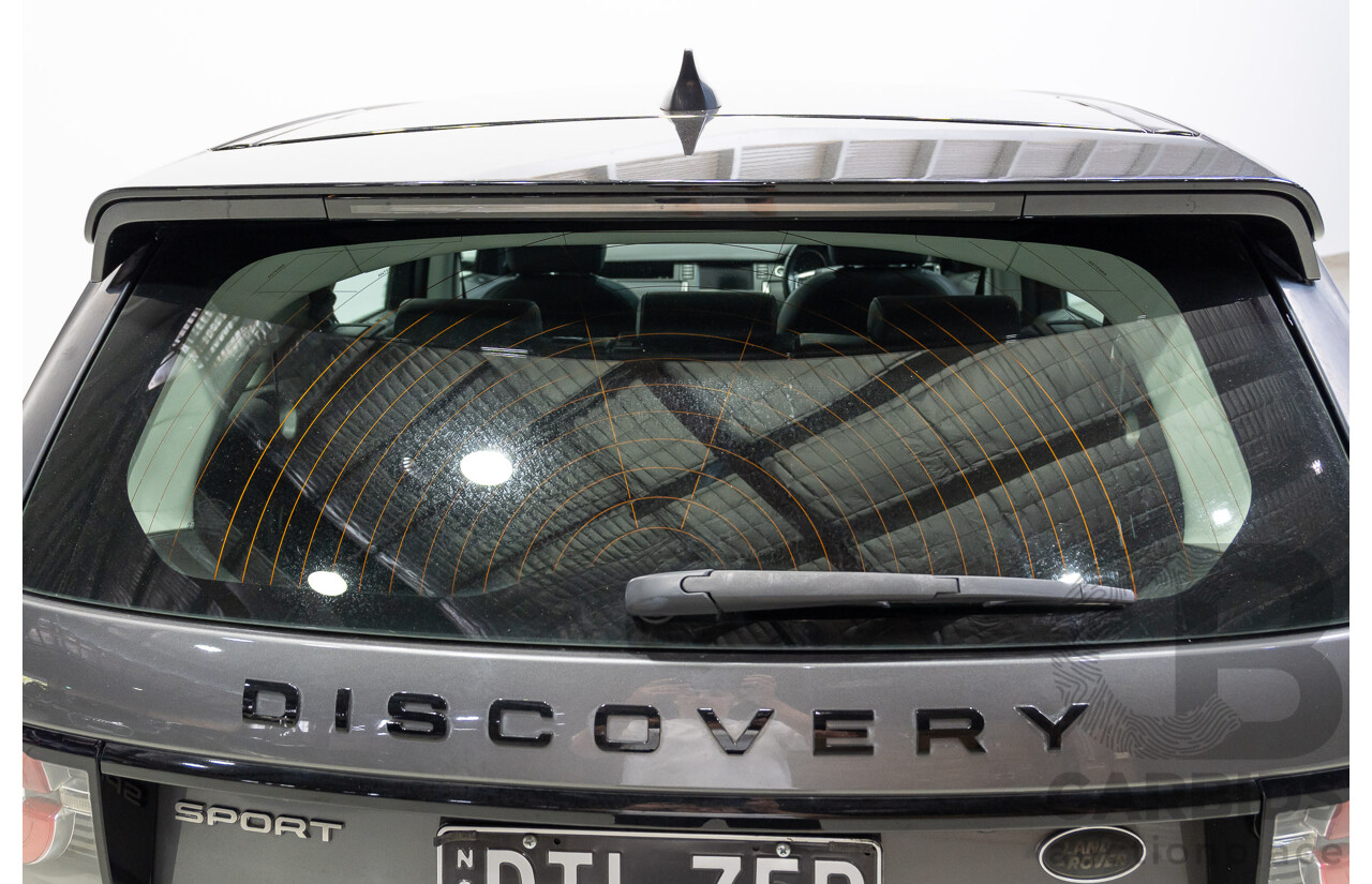 11/2017 Land Rover Discovery Sport TD4 SE (AWD) LC MY18 4d Wagon Corris Grey Metallic Turbo Diesel 2.0L - 7 Seater