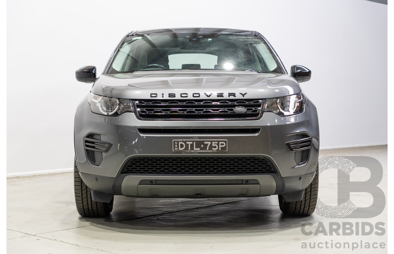 11/2017 Land Rover Discovery Sport TD4 SE (AWD) LC MY18 4d Wagon Corris Grey Metallic Turbo Diesel 2.0L - 7 Seater