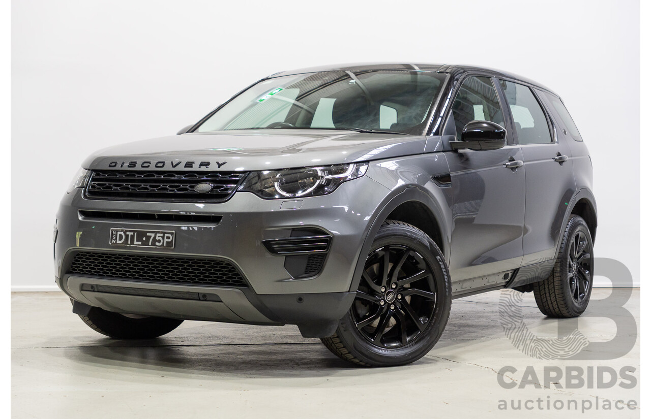 11/2017 Land Rover Discovery Sport TD4 SE (AWD) LC MY18 4d Wagon Corris Grey Metallic Turbo Diesel 2.0L - 7 Seater