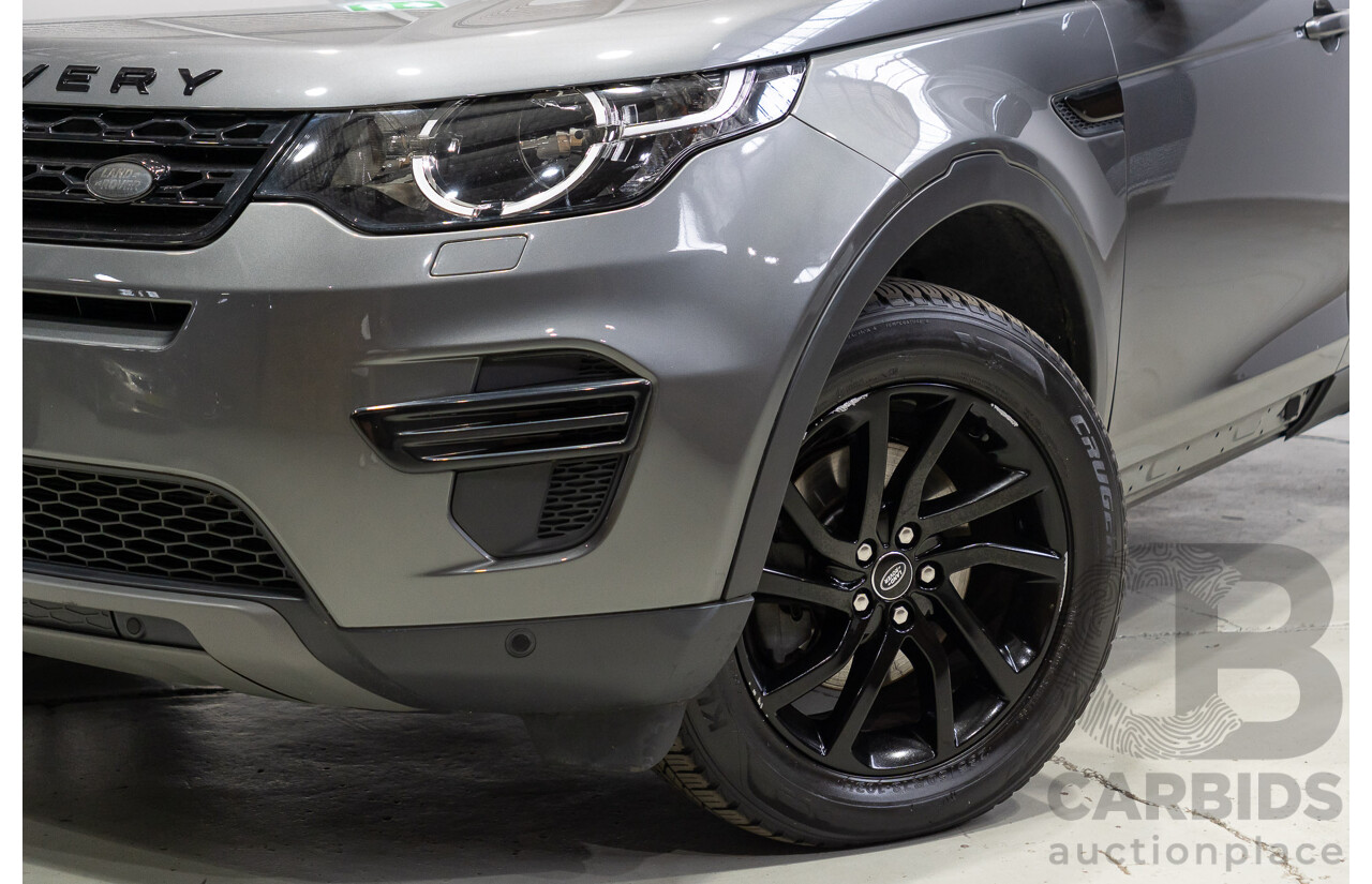 11/2017 Land Rover Discovery Sport TD4 SE (AWD) LC MY18 4d Wagon Corris Grey Metallic Turbo Diesel 2.0L - 7 Seater