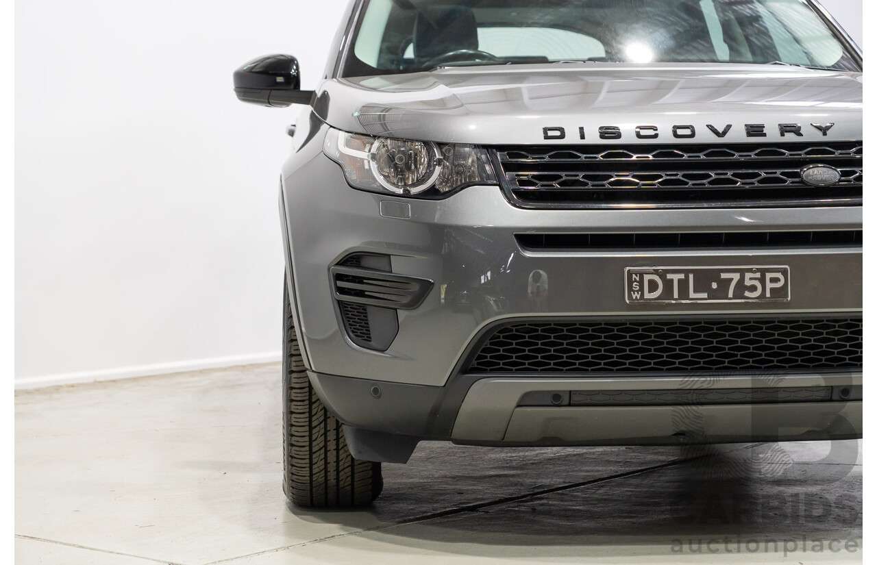 11/2017 Land Rover Discovery Sport TD4 SE (AWD) LC MY18 4d Wagon Corris Grey Metallic Turbo Diesel 2.0L - 7 Seater