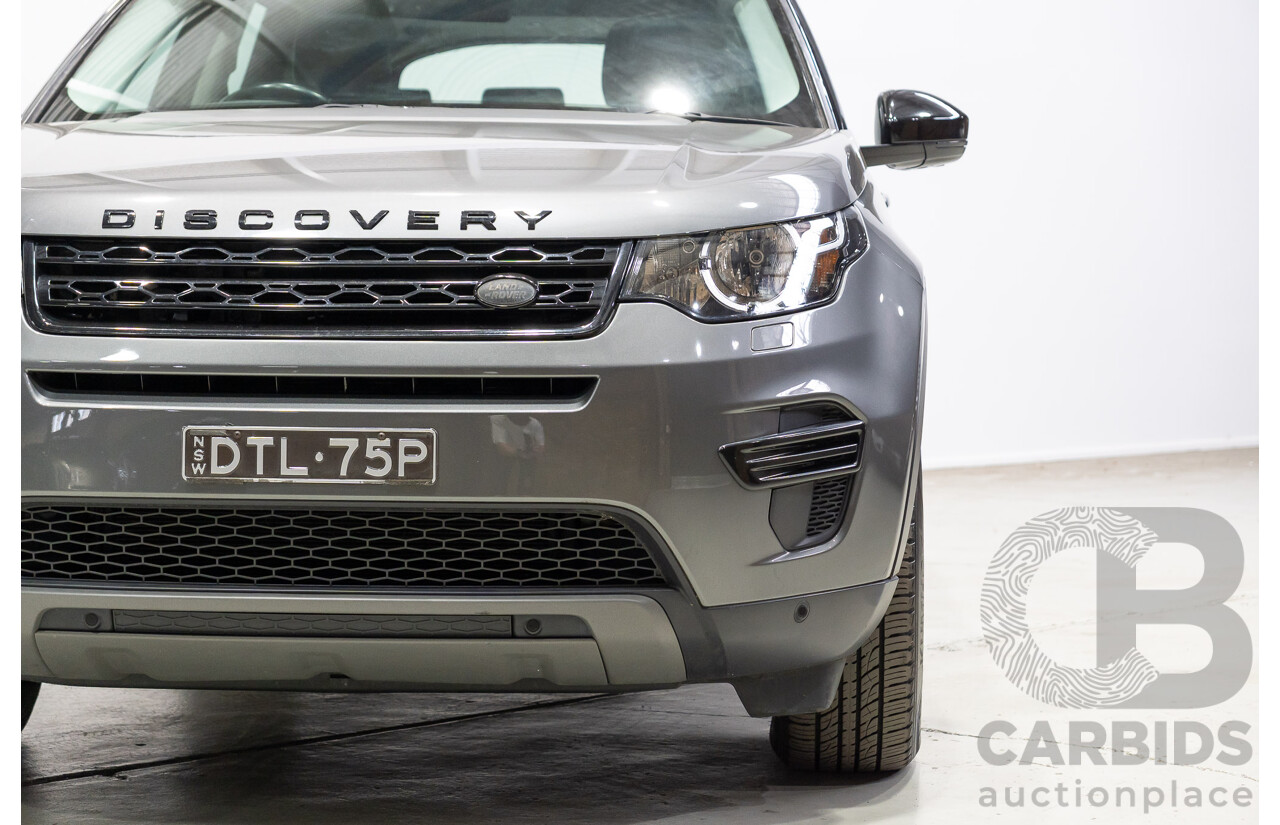 11/2017 Land Rover Discovery Sport TD4 SE (AWD) LC MY18 4d Wagon Corris Grey Metallic Turbo Diesel 2.0L - 7 Seater